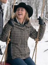 Heartland Amber Marshall Checkered Plaid Jacket